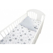 ANKRAS NEW STARS Voodipesu komplekt 2 eset 135x100cm, grey