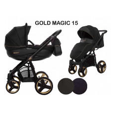 BABYACTIVE MOMMY Gold Vanker-jalutuskäru  2in1, Gold Magic 15