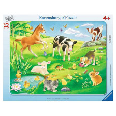 Ravensburger pusle  Lemmikloomad 35elem. R06119 LÕPUMÜÜK