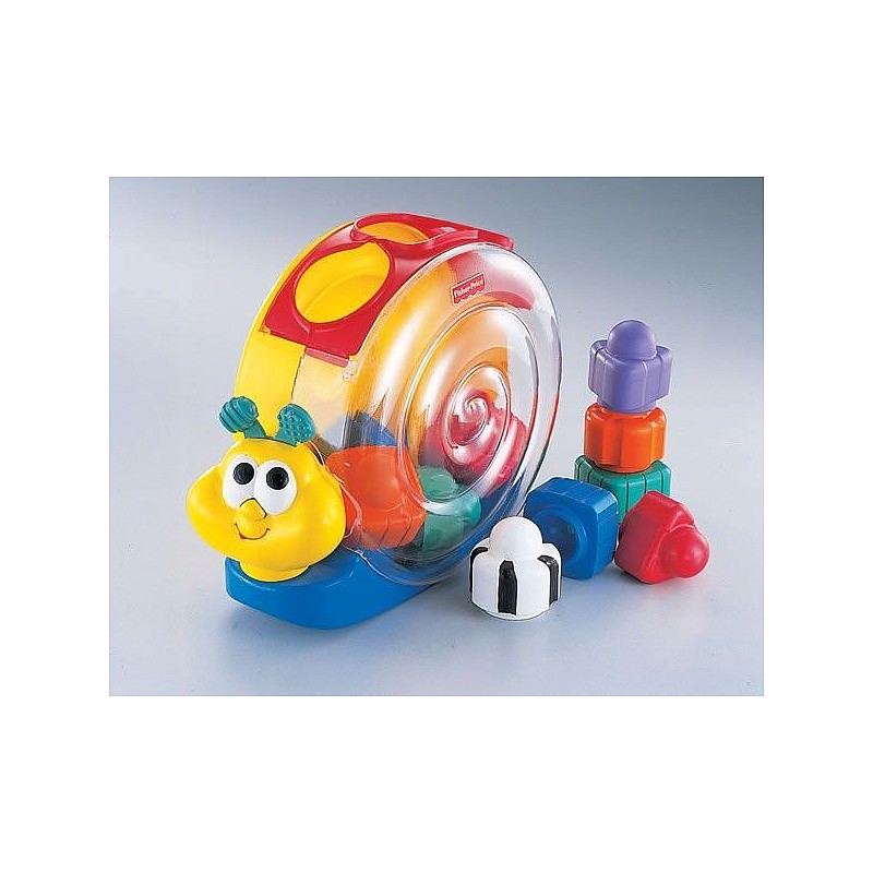 FISHER PRICE Музыкальная игрушка-сортер "Улитка", 71922