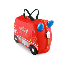 TRUNKI Kohver lastele, ratastega Frank the Fire Truck TRU-0254