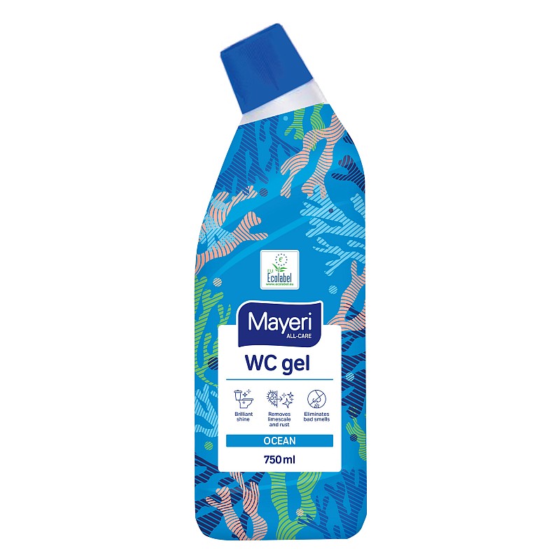 MAYERI All-Care WC-puhastusgeel Ocean 0,75L /8/ K901