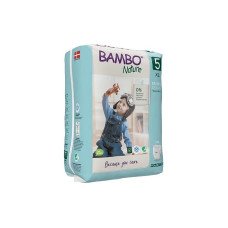 Bambo Nature Pants mähkmete aluspüksid 5 suurus 12-18kg 19tk./pakk., NBAMB4491 LÕPUMÜÜK