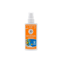 ALPHANOVA SUN orgaaniline monoi lõhnaline veekindel mineraalsete filtritega päikesekaitse sprei SPF30, 125 ml ASUN30BEXPORT