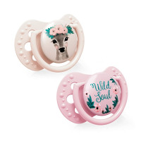 LOVI Wild Soul Girl rõngaslutt silikoon 0-3m, 2 tk, 22/882girl