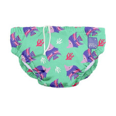 BAMBINO MIO Swim Nappies ujumispüksid  ELECTRO FISH, L (9-12kg) SWPL FIS