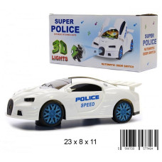 MIDEX auto muusikaga  SUPER POLICE 1138H 3+