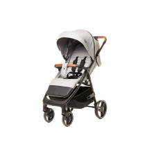 4BABY STINGER XXIII jalutuskäru 6m+ Melange Light Grey