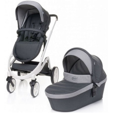 Vanker-jalutuskäru 2in1 4BABY COSMO DARK GREY