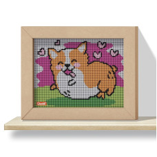 QUERCETTI mosaiik PIXEL ART 4 KAWAII DESIGN - CORGI, 0799