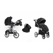 BABYACTIVE MOMMY Glossy Vanker-jalutuskäru  3in1, Silver