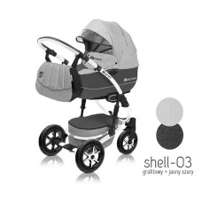 BABYACTIVE SHELL EKO Универсальная коляска 2in1, COL.03N