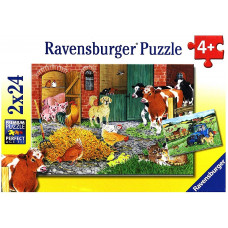 Ravensburger пазл 2x24элем. R08857