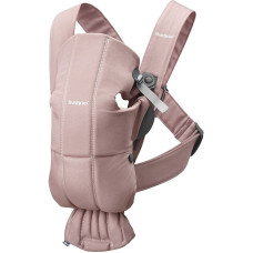 BABYBJORN MINI COTTON Känguru kott DUSTY PINK 021014