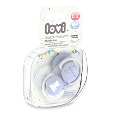 LOVI MY LITTLE LOVE  Dummy Silicone MINI dünaamiline 0-2M 2 tk., 22/847