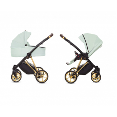 BABYACTIVE MUSSE vanker jalutuskäru  2in1, Ultra MINT