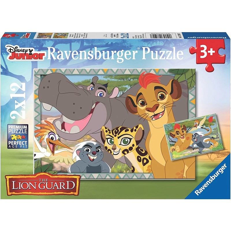 Ravensburger пазл Lion King 2x12, 075997 LÕPUMÜÜK