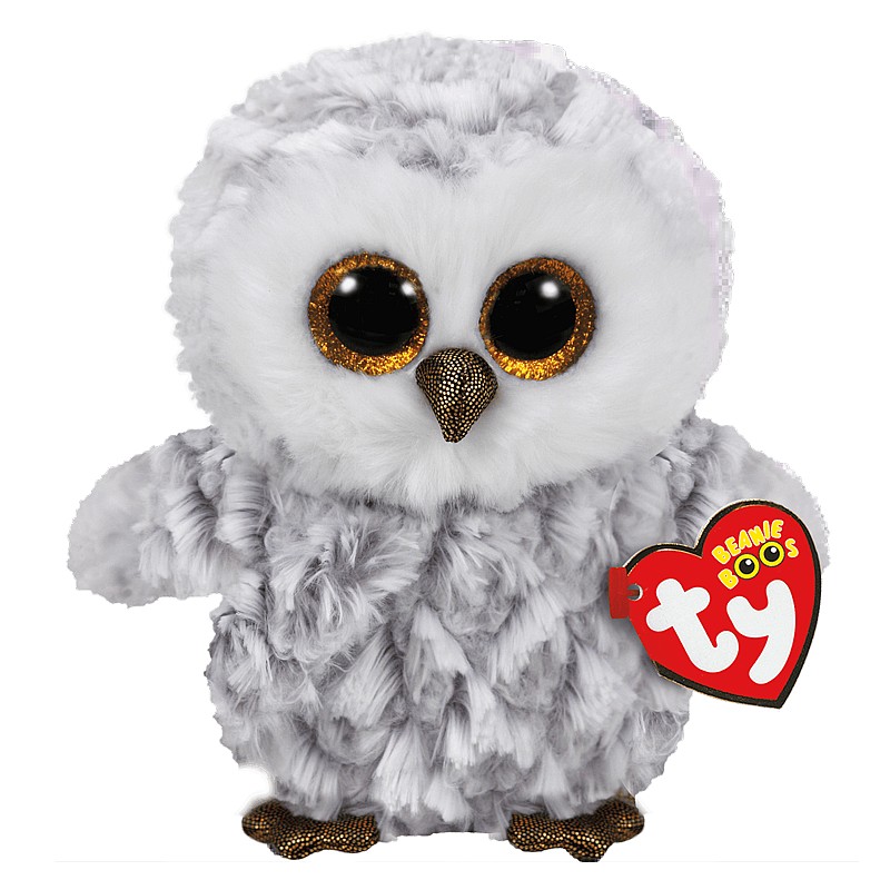 TY Beanie Boos Pehme mänguasi OWLETTE TY37201 LÕPUMÜÜK