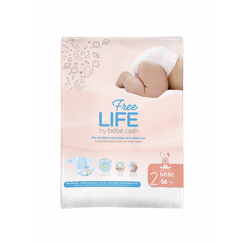 BEBE CASH Freelife Mini lastemähe 3-6kg 56tk, 250017420 ALLAHINDLUS