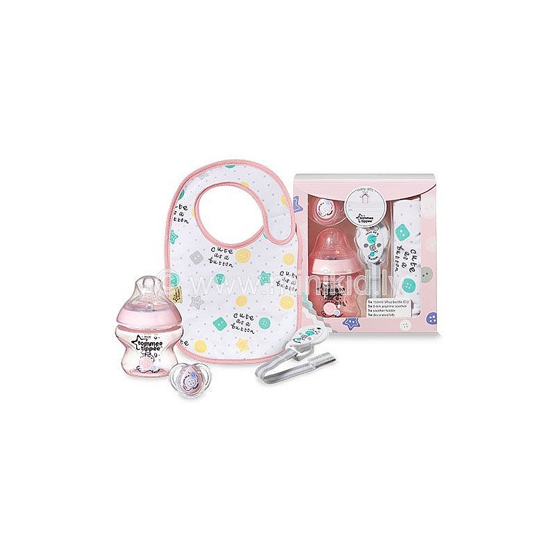 TOMMEE TIPPEE Lutipudelite Kinkekomplekt 42354777 Roosa