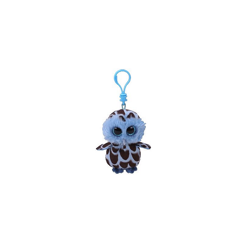 TY Beanie Boos Toy - võtmehoidja BLUE OWL YAGO 8cm, TY35212