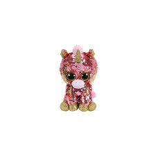 TY Flippables Мягкая игрушка SUNSET SEQUIN CORAL UNICORN reg 15см, TY36670