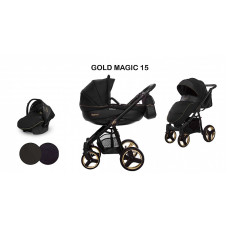 BABYACTIVE MOMMY Gold Vanker-jalutuskäru  3in1, Gold Magic 15