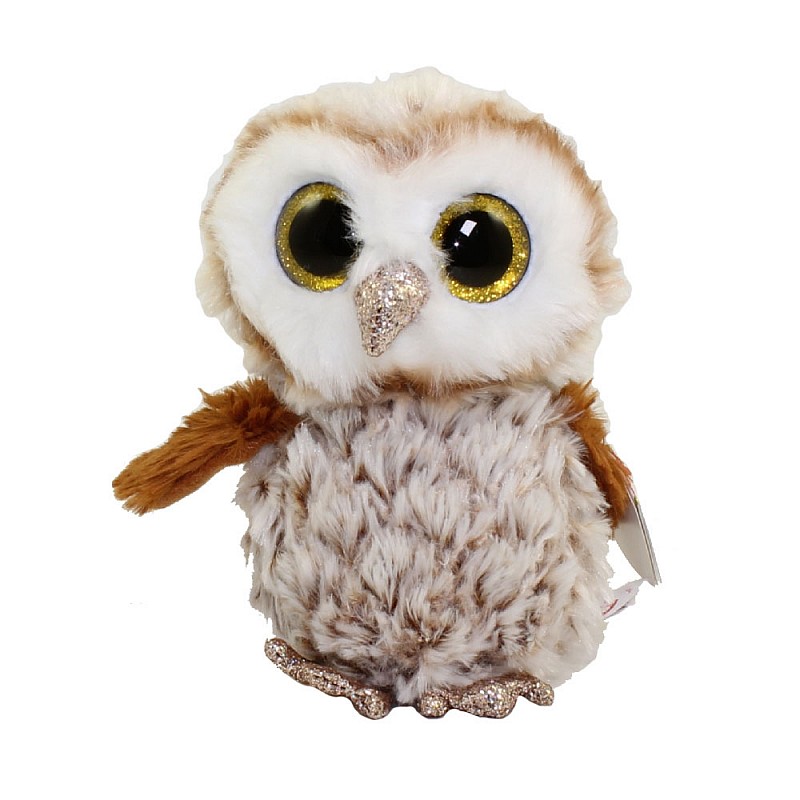 TY Beanie Boos Pehme mänguasi PERCY barn owl, TY36326 LÕPUMÜÜK