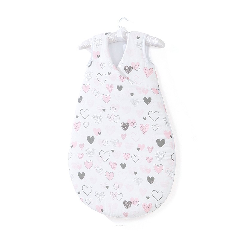 MamoTato magamiskott 75cm Bubble, PASTEL HEARTS 12257