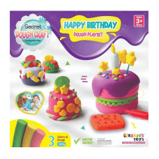 GERARDOS TOYS plastiliinikomplekt  HAPPY BIRTHDAY 3a+ 56447