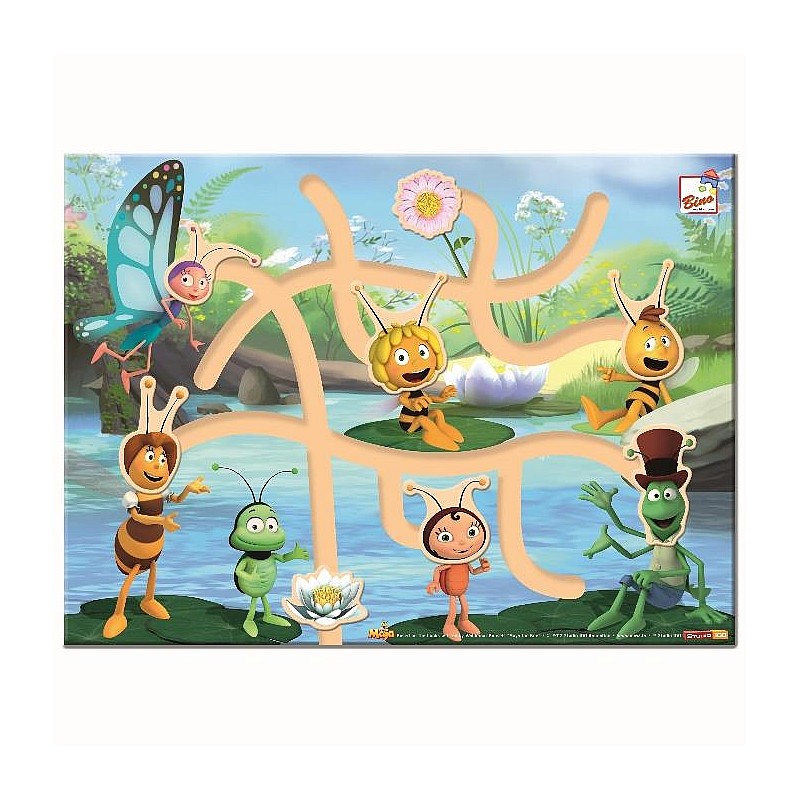 BINO Puitpusle Labürint Maya the bee 12m+ 13631