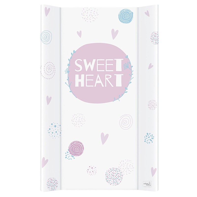 CEBABABY mähkimisalus kõva põhjaga  50x80сm Lolly Polly Love 2 W-210-123-653