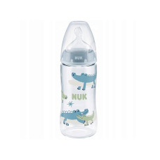 NUK Firs Choice PP temperatuuriindikaatoriga pudel 300ml silikoonist lutt  0-6m SK56 10741926