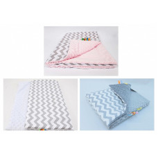 ANKRAS pleed MINKY ZigZag 75x100cm