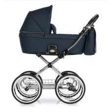 ROAN COSS Classic vanker jalutuskäru 2in1, NAVY