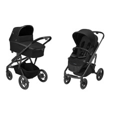 MAXI COSI LILA XP PLUS Vanker-jalutuskäru 2in1, Essential Black