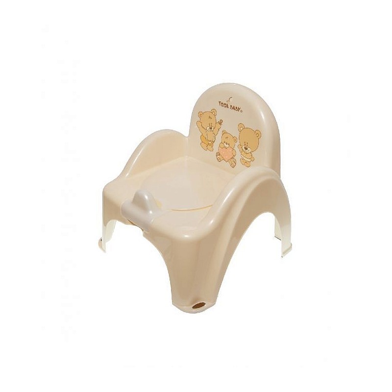 Pissipott TEGA BABY BEAR - pearl beige, MS-012