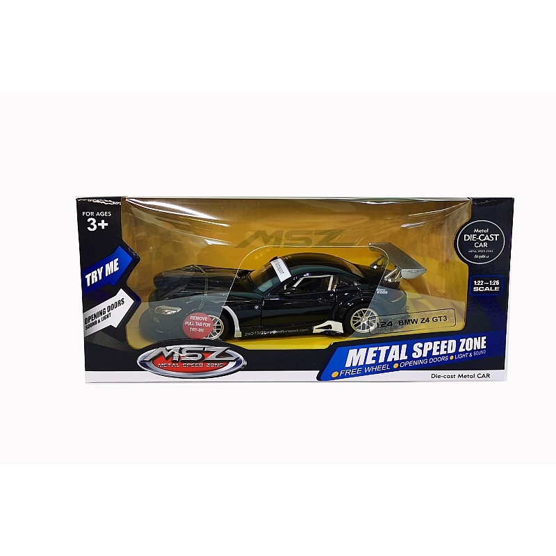 MSZ metallist mudelauto BMW Z4 GT3, 1:24