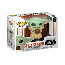 FUNKO POP! Vinyl Figuur Star Wars: The Mandalorian The Child w/cup