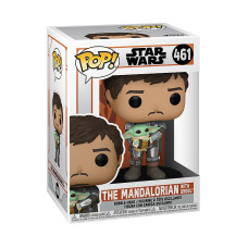 FUNKO POP! Vinyl Figuur: Star Wars: Mandalorian ja Child, 12 cm