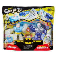 HEROES OF GOO JIT ZU DC figuuride 2-pakk (Arctic Batman vs Mr Freeze)