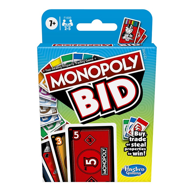 MONOPOLY kaardimäng BID