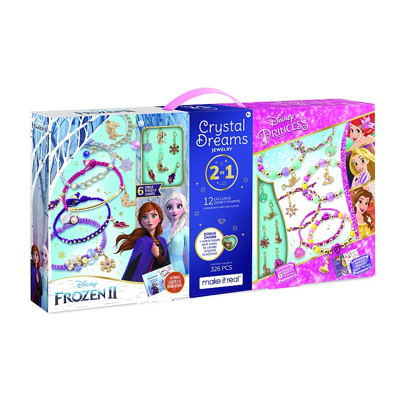 MAKE IT REAL ehete tegemise komplekt Disney Frozen 2 & Disney Princess 4382M