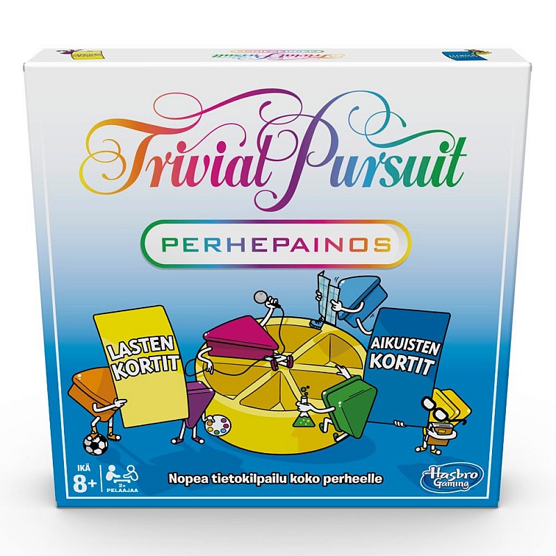 TRIVIAL PURSUIT Lauamäng Family Edition (soome keeles)