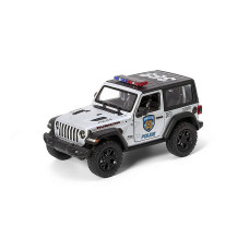 KINSMART 5" 2018 Jeep Wrangler (Police/ Firefighter), 12 cm