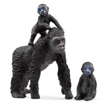 SCHLEICH WILD LIFE Rannikugorilla pere