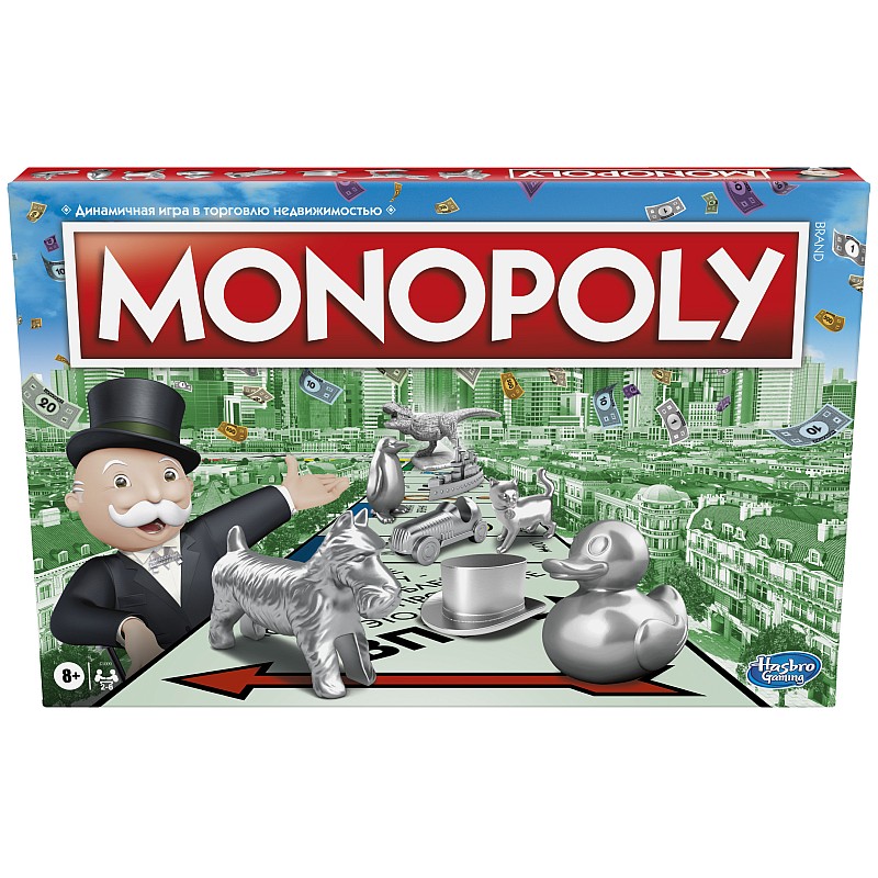 MONOPOLY Lauamäng klassikaline (venekeelne)