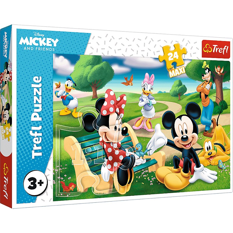 TREFL Maxi Pusle 24 Mickey Mouse