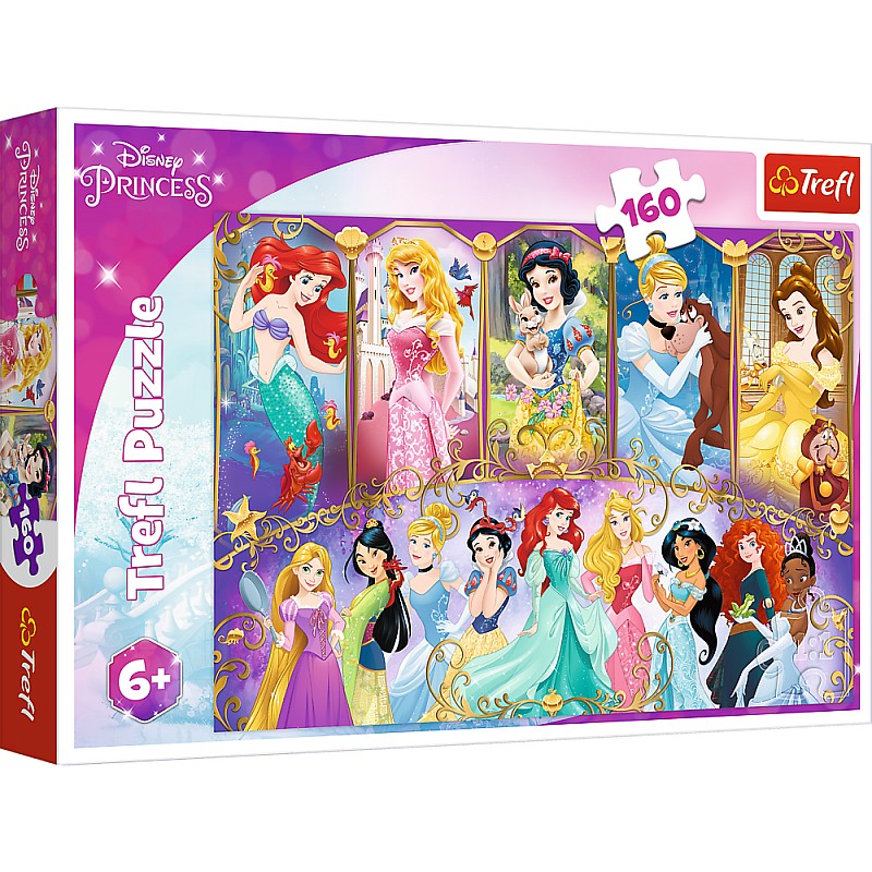 TREFL DISNEY PRINCESSES Pusle Disney Printsessid, 160 osa