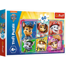 TREFL PAW PATROL Pusle Käpa Patrull, 60 osa